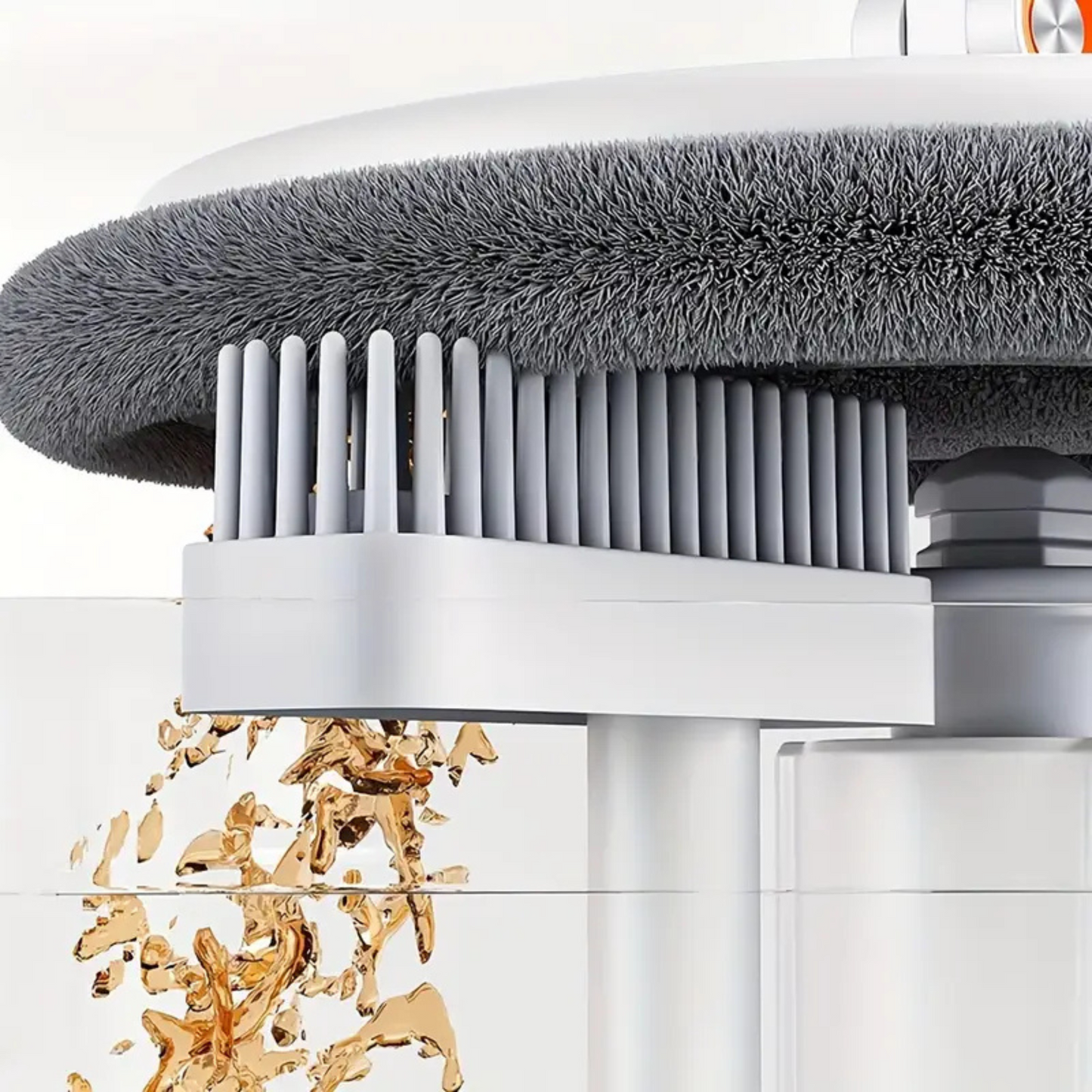 Set Mop Multifuncțional cu 3 Capete + Găleată