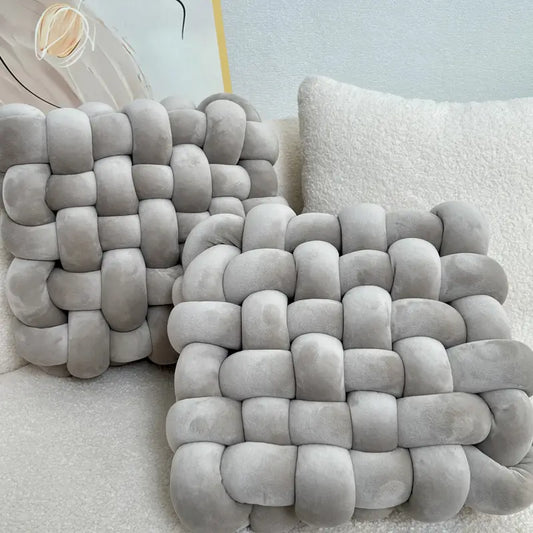 Set 2 Buc Perne Decorative, Gri