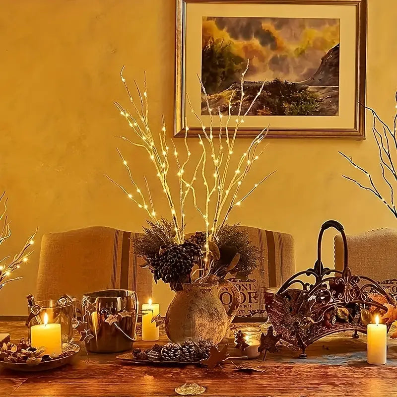 Set 2 Ramuri Decorative Iluminate Led